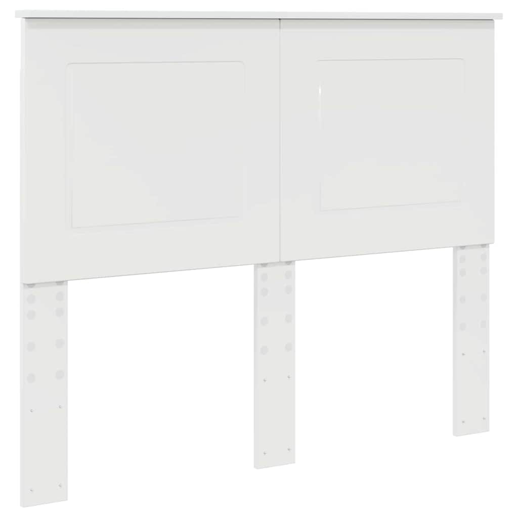 Testiera-Testata-Testiera Decorativa Bianco Lucido 120 cm Legno multistrato 832022