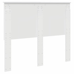 Testiera-Testata-Testiera Decorativa Bianco Lucido 120 cm Legno multistrato 832022
