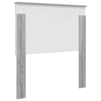 Testiera-Testata-Testiera Decorativa Grigio Sonoma 100 cm Legno multistrato 601525