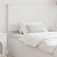 Testiera con testiera Bianco 90 cm Legno multistrato 887681