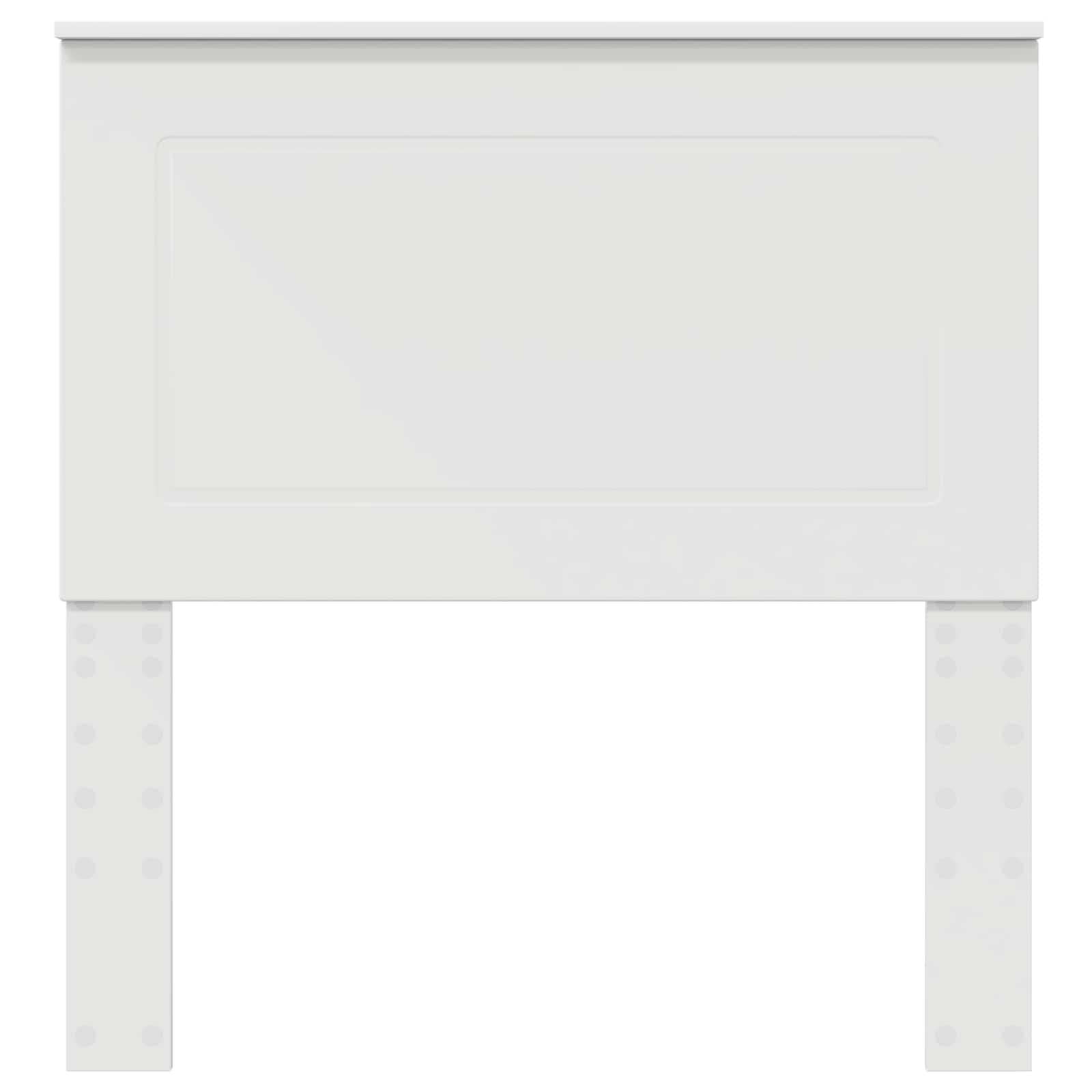 Testiera con testiera Bianco 90 cm Legno multistrato 887681