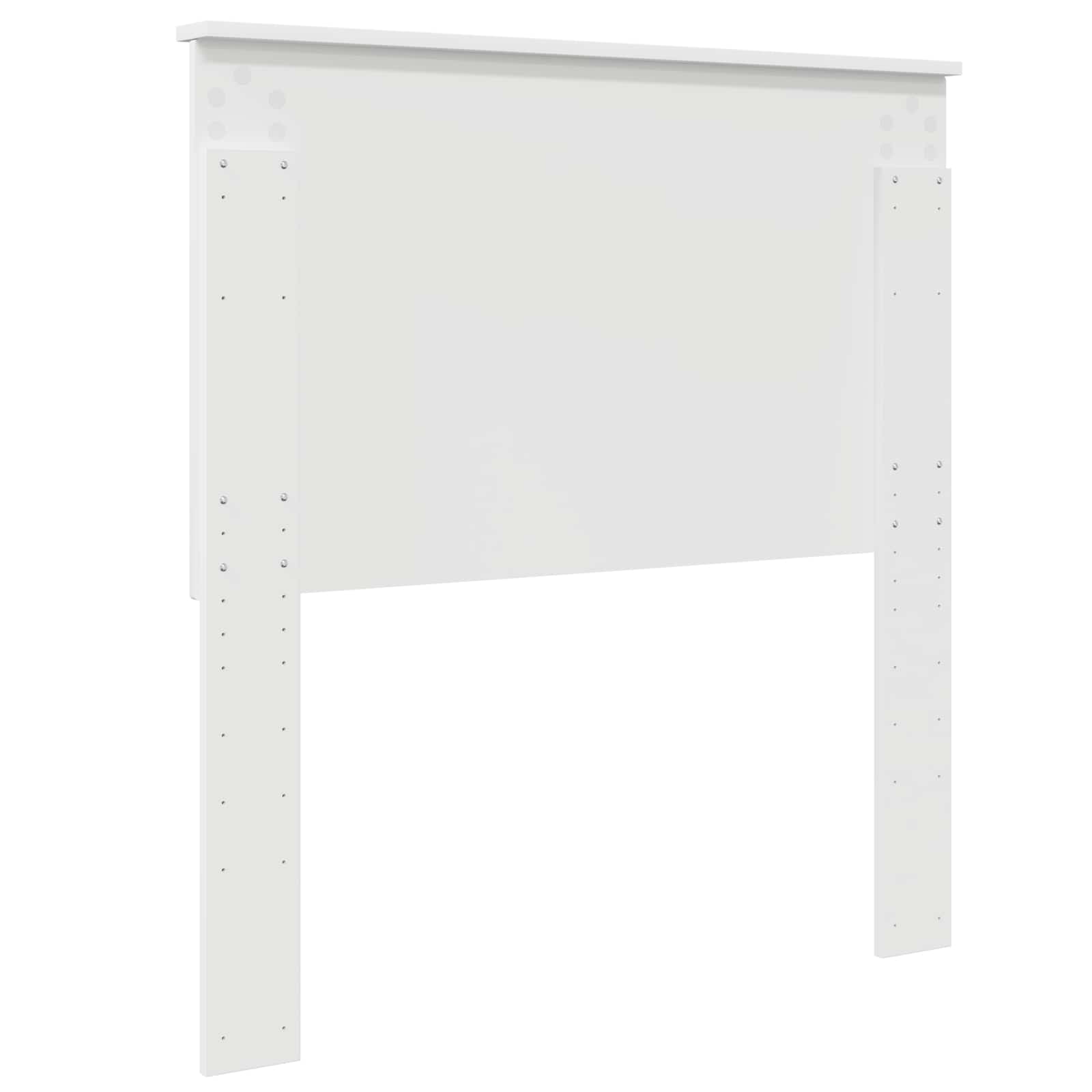 Testiera con testiera Bianco 80 cm Legno multistrato 887692