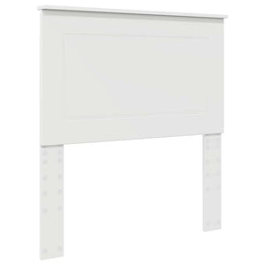 Testiera-Testata-Testiera Decorativa Bianco 75 cm Legno multistrato 362892