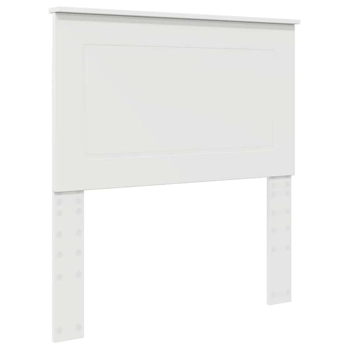 Testiera-Testata-Testiera Decorativa Bianco 75 cm Legno multistrato 362892