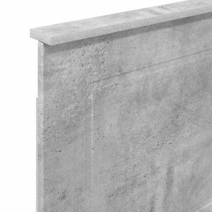 Testiera-Testata-Testiera Decorativa Grigio cemento 75 cm Legno multistrato 950876