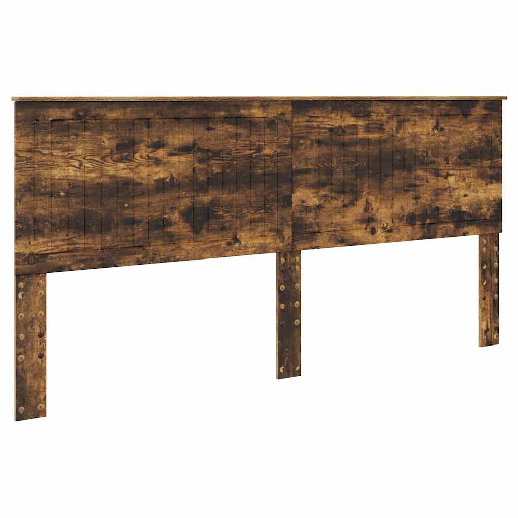 Testiera-Testata-Testiera Decorativa Rovere fum¨¦ 200 cm Legno multistrato 764478