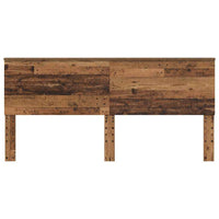 Testiera-Testata-Testiera Decorativa Legno vecchio 200 cm Legno multistrato 692509