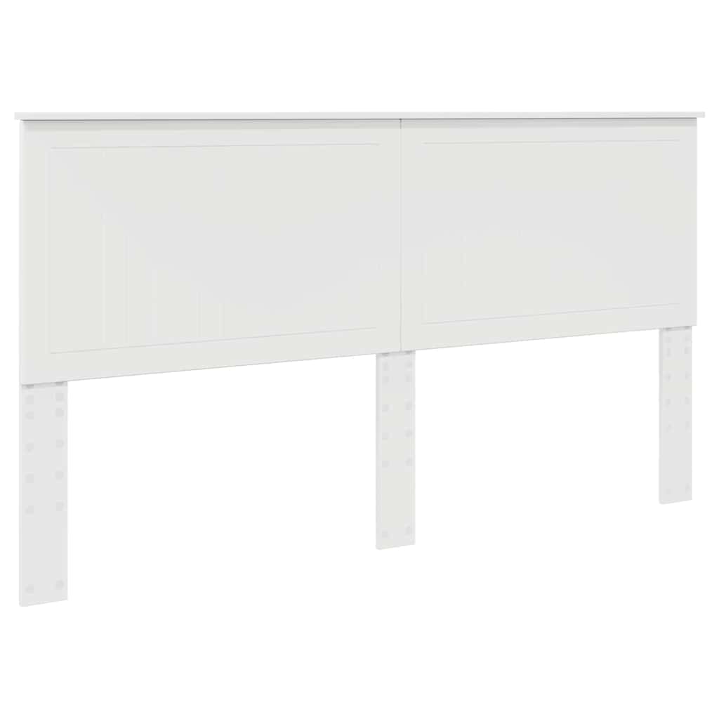 Testiera-Testata-Testiera Decorativa Bianco 180 cm Legno multistrato 105616