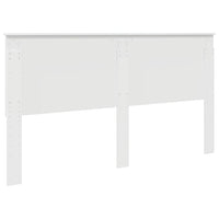Testiera-Testata-Testiera Decorativa Bianco 180 cm Legno multistrato 105616