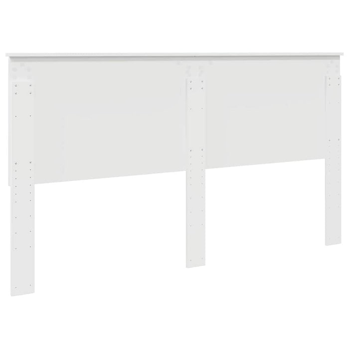 Testiera-Testata-Testiera Decorativa Bianco 180 cm Legno multistrato 105616