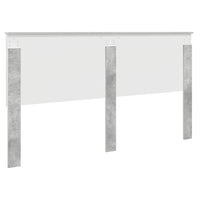 Testiera-Testata-Testiera Decorativa Grigio cemento 180 cm Legno multistrato 112697