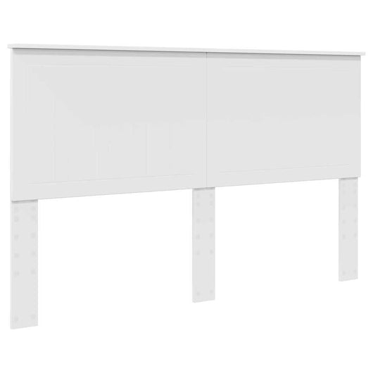 Testiera-Testata-Testiera Decorativa Bianco 160 cm Legno multistrato 444488