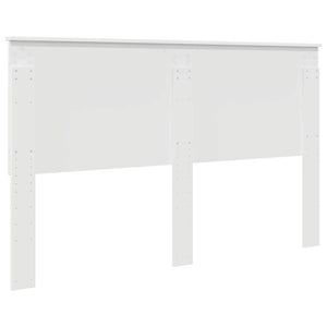 Testiera-Testata-Testiera Decorativa Bianco 160 cm Legno multistrato 444488