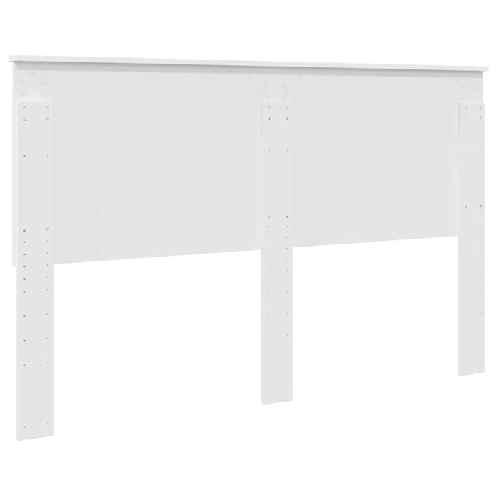 Testiera-Testata-Testiera Decorativa Bianco 160 cm Legno multistrato 444488