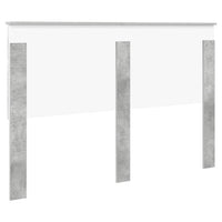 Testiera-Testata-Testiera Decorativa Grigio cemento 150 cm Legno multistrato 416271