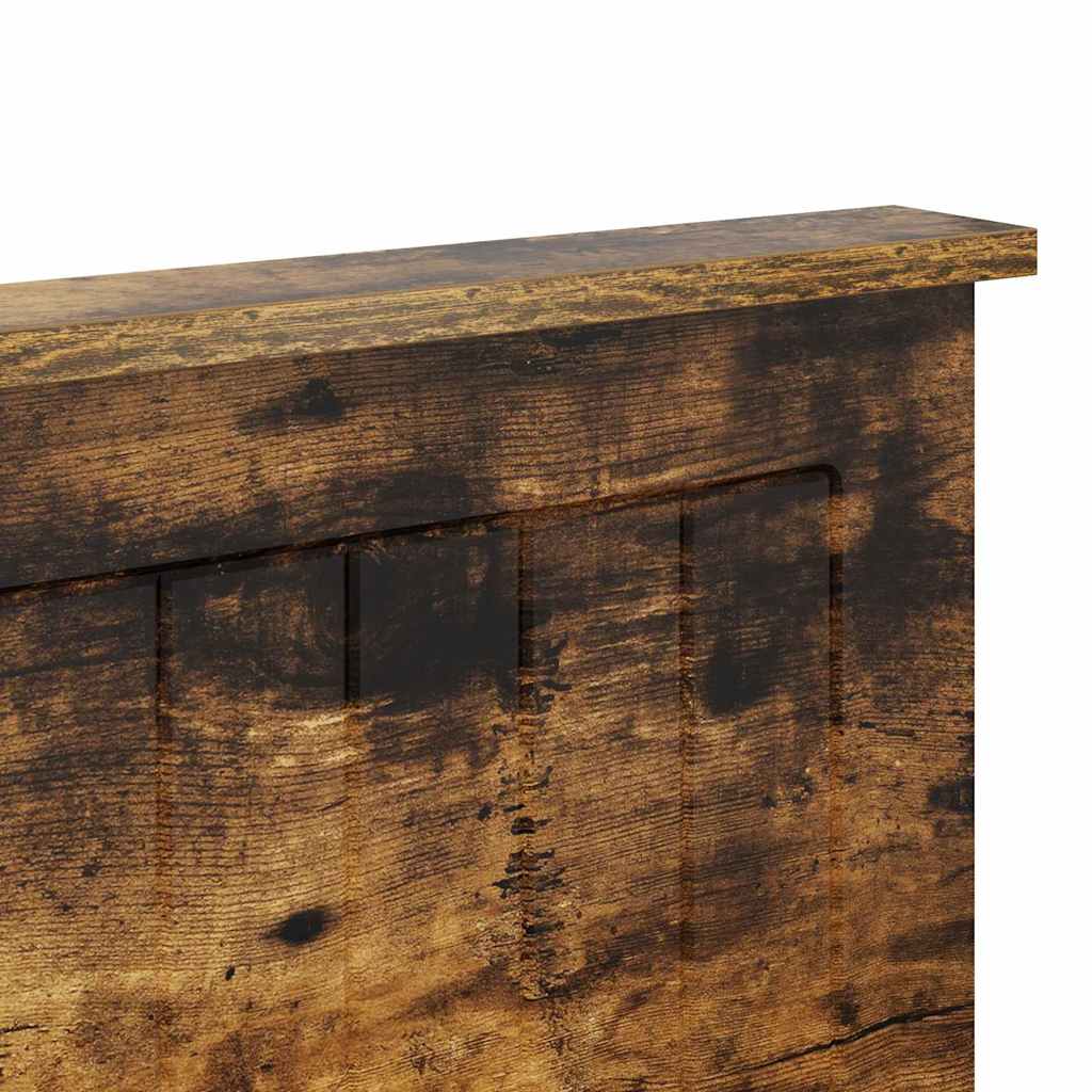 Testiera-Testata-Testiera Decorativa Rovere fum¨¦ 135 cm Legno multistrato 912611