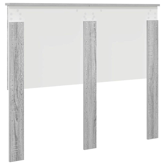 Testiera-Testata-Testiera Decorativa Grigio Sonoma 135 cm Legno multistrato 179029