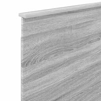 Testiera-Testata-Testiera Decorativa Grigio Sonoma 100 cm Legno multistrato 419193