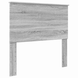 Testiera-Testata-Testiera Decorativa Grigio Sonoma 100 cm Legno multistrato 419193