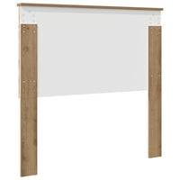 Testiera-Testata-Testiera Decorativa Rovere artigianale 100 cm Legno multistrato 468452