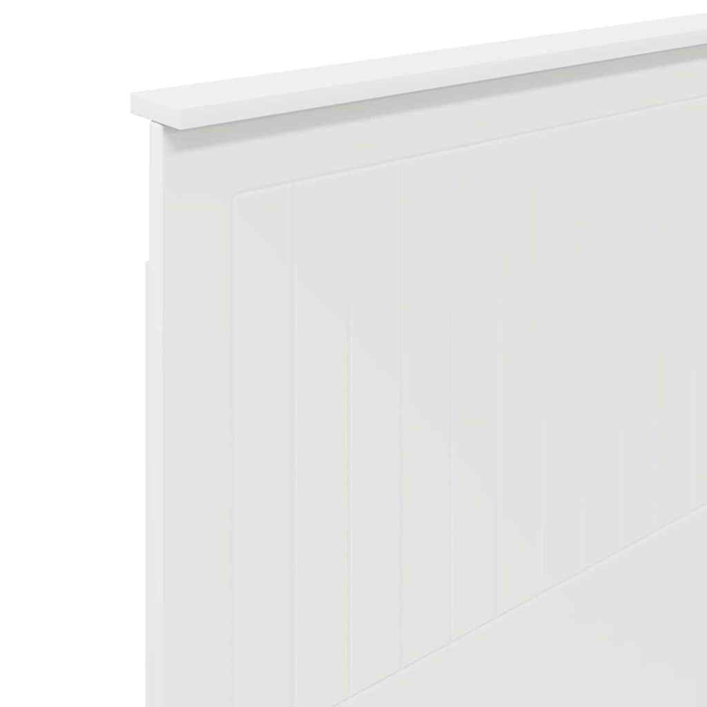 Testiera-Testata-Testiera Decorativa Bianco 90 cm Legno multistrato 146952