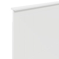 Testiera-Testata-Testiera Decorativa Bianco 90 cm Legno multistrato 146952