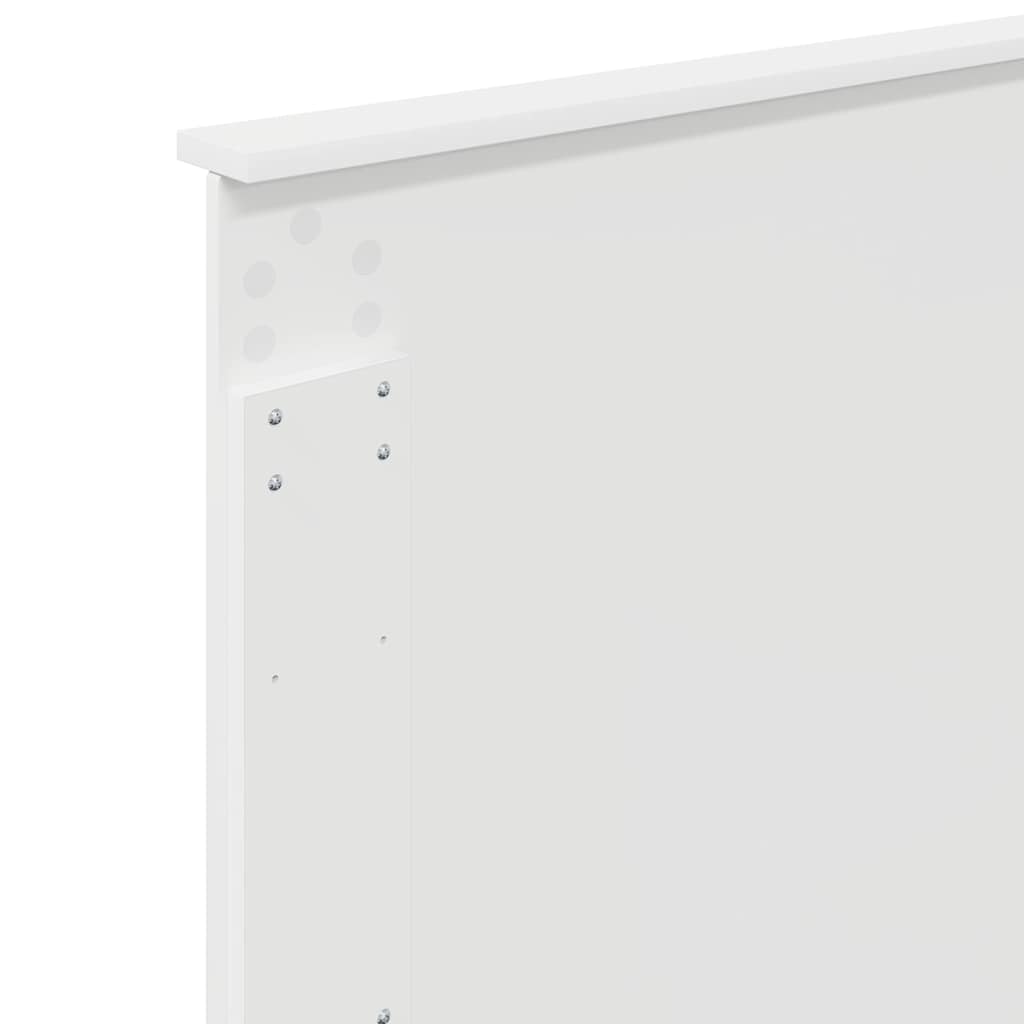 Testiera-Testata-Testiera Decorativa Bianco 90 cm Legno multistrato 146952