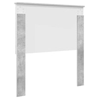Testiera-Testata-Testiera Decorativa Grigio cemento 90 cm Legno multistrato 405725