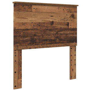 Testiera-Testata-Testiera Decorativa Legno vecchio 90 cm Legno multistrato 959878