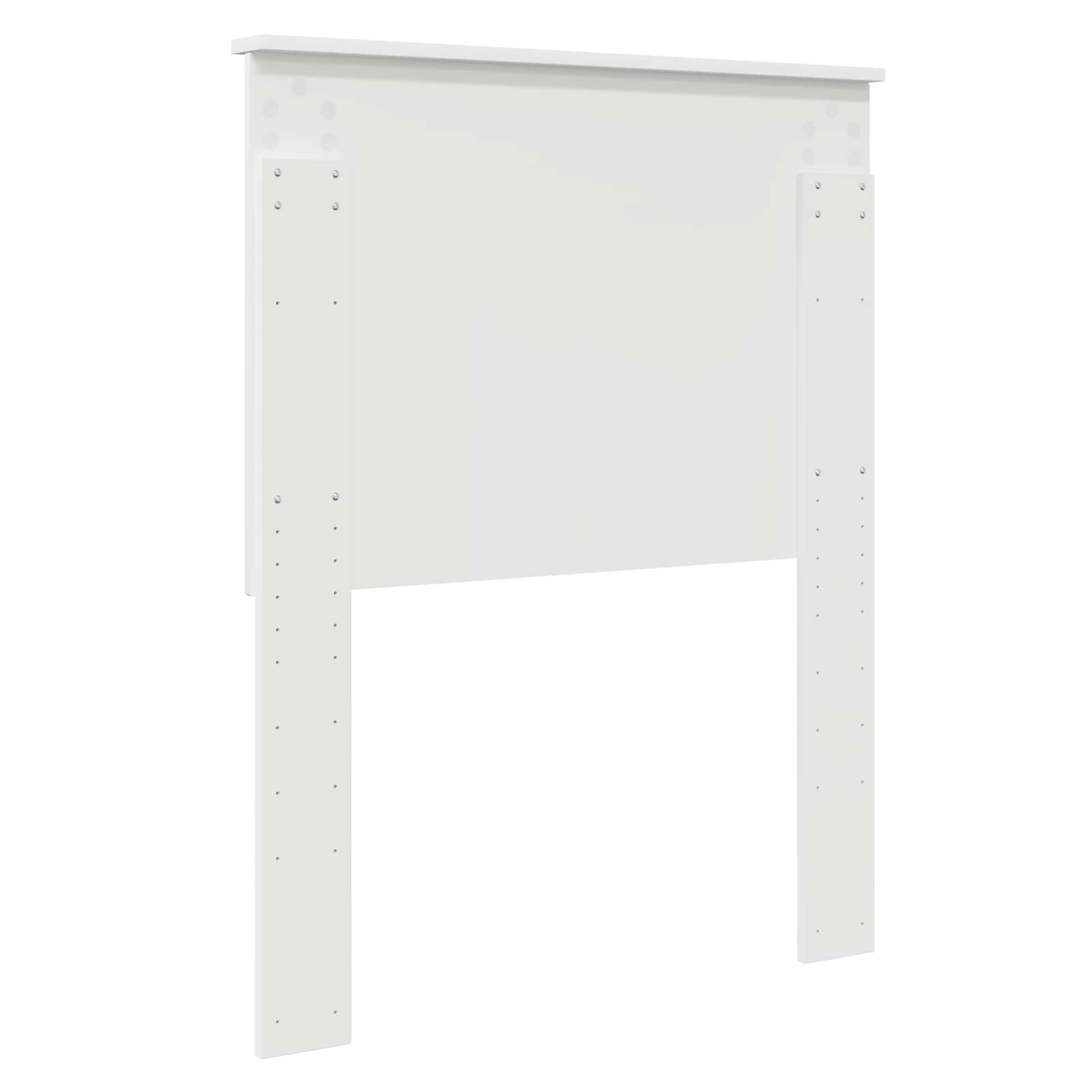 Testiera con testiera Bianco 75 cm Legno multistrato 887824