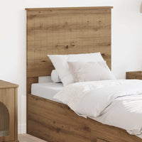 Testiera Rovere artigianale 75 cm Legno multistrato 887834