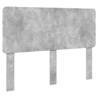 Testiera-Testata-Testiera Decorativa Grigio cemento 160 cm Legno multistrato 370895