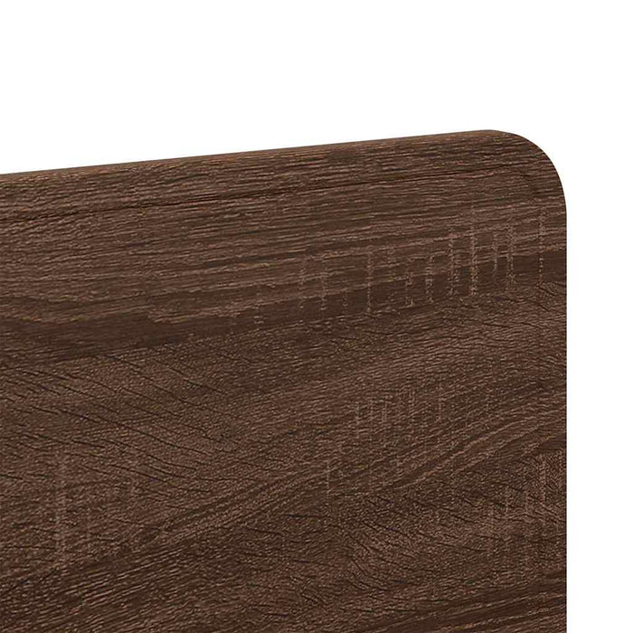 Testiera-Testata-Testiera Decorativa Rovere Marrone 160 cm Legno multistrato 847929