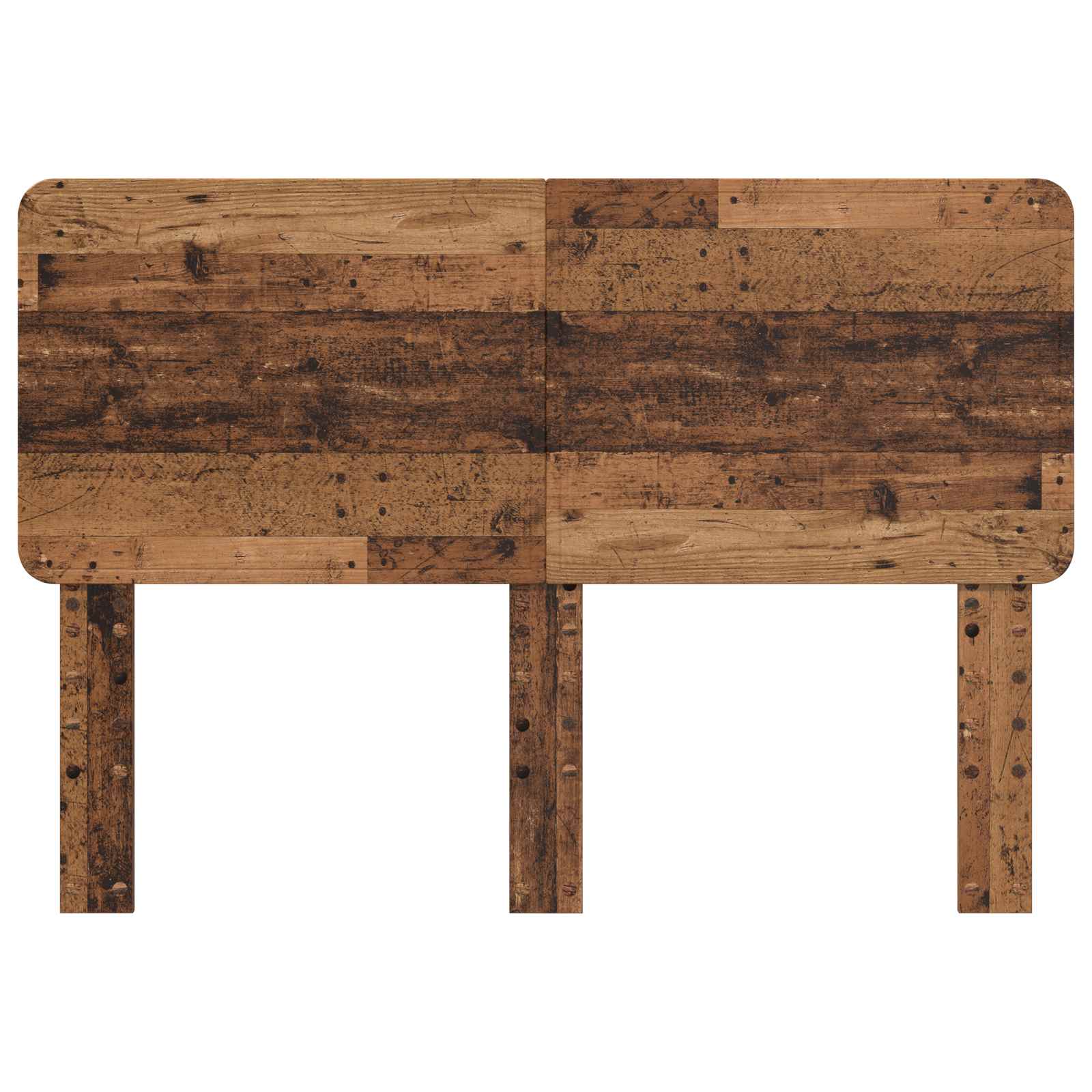 Testiera con testiera Legno vecchio 160 cm Legno multistrato 887866