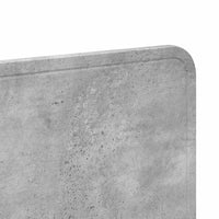 Testiera-Testata-Testiera Decorativa Grigio cemento 150 cm Legno multistrato 154521