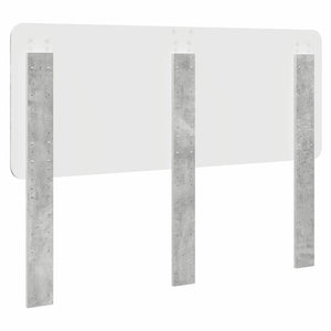 Testiera-Testata-Testiera Decorativa Grigio cemento 150 cm Legno multistrato 154521