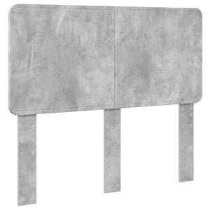Testiera-Testata-Testiera Decorativa Grigio cemento 135 cm Legno multistrato 541058