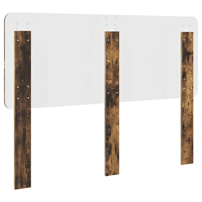 Testiera-Testata-Testiera Decorativa Rovere fum¨¦ 135 cm Legno multistrato 770554