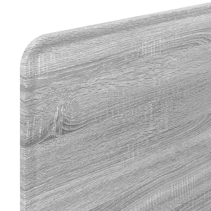 Testiera-Testata-Testiera Decorativa Grigio Sonoma 100 cm Legno multistrato 448859