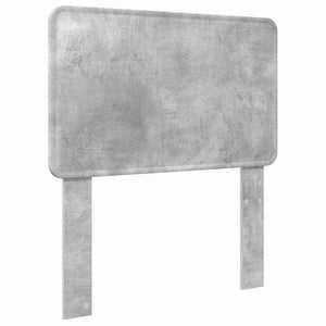 Testiera-Testata-Testiera Decorativa Grigio cemento 90 cm Legno multistrato 812669