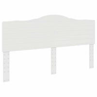 Testiera-Testata-Testiera Decorativa Bianco Lucido 200 cm Legno multistrato 104768