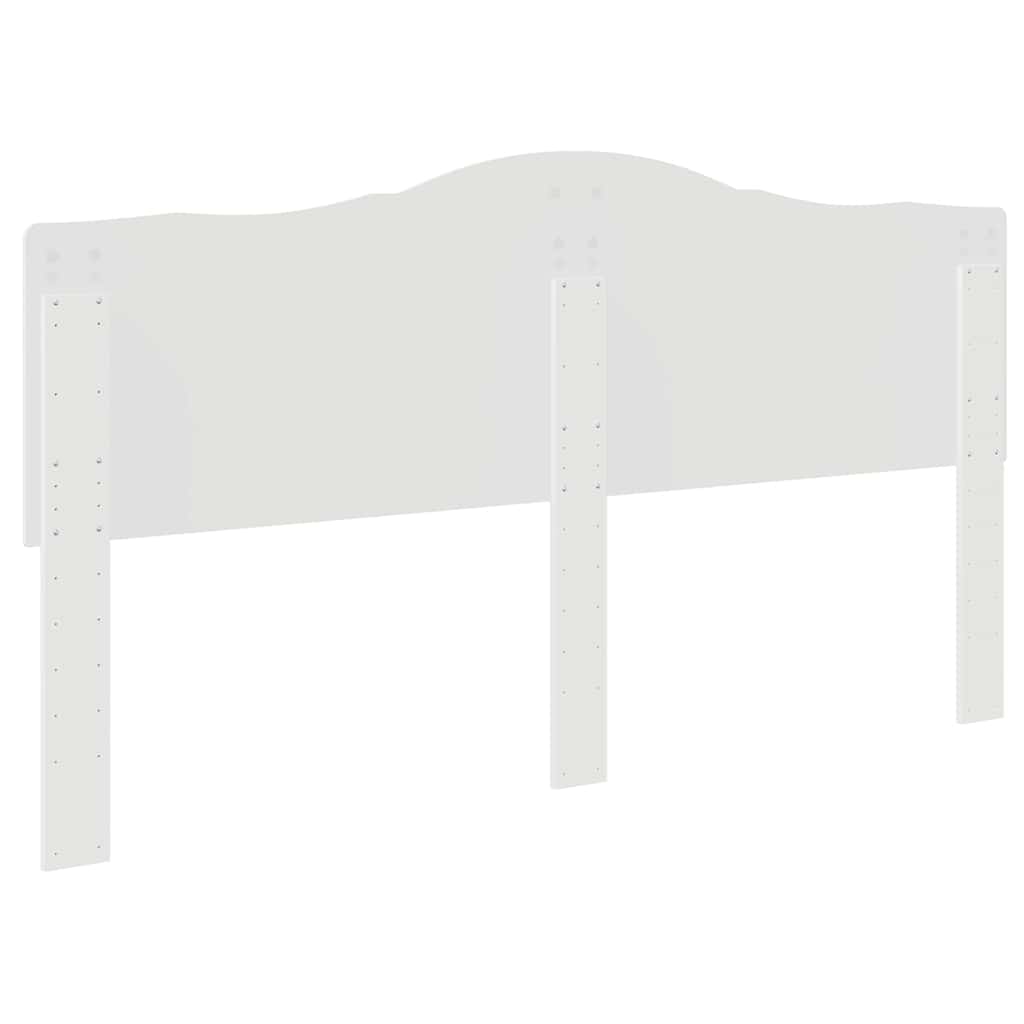 Testiera-Testata-Testiera Decorativa Bianco 180 cm Legno multistrato 678171