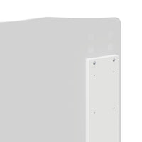 Testiera-Testata-Testiera Decorativa Bianco 160 cm Legno multistrato 817960