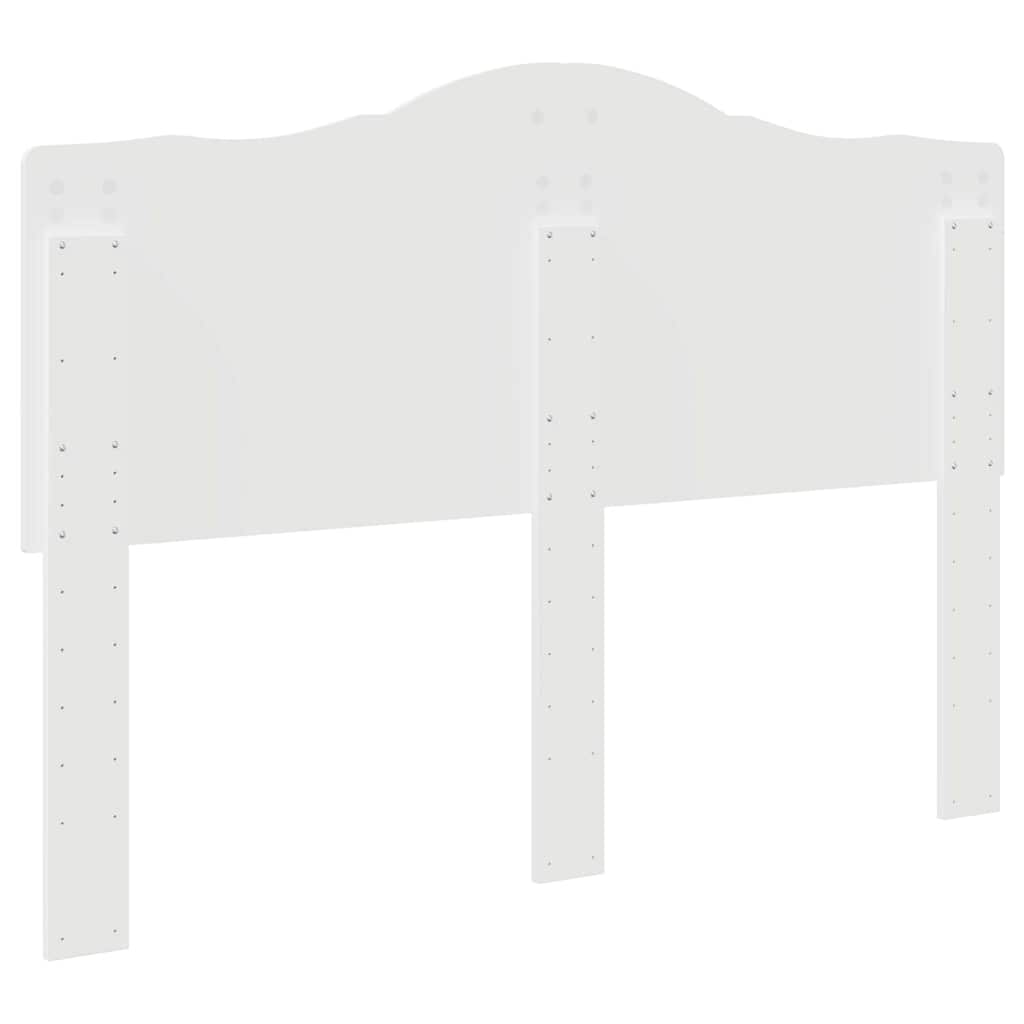Testiera-Testata-Testiera Decorativa Bianco 160 cm Legno multistrato 817960