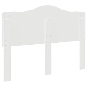 Testiera-Testata-Testiera Decorativa Bianco 160 cm Legno multistrato 817960