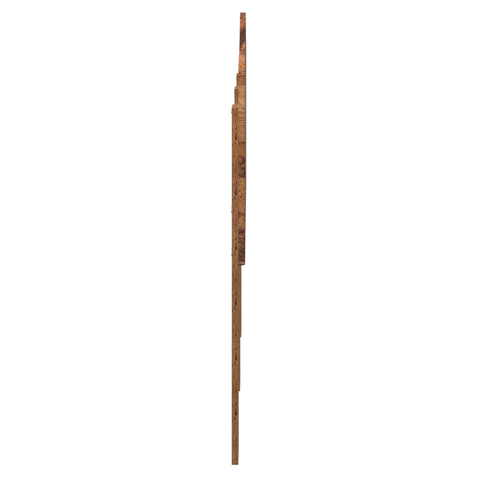 Testiera con testiera Legno vecchio 160 cm Legno multistrato 887987