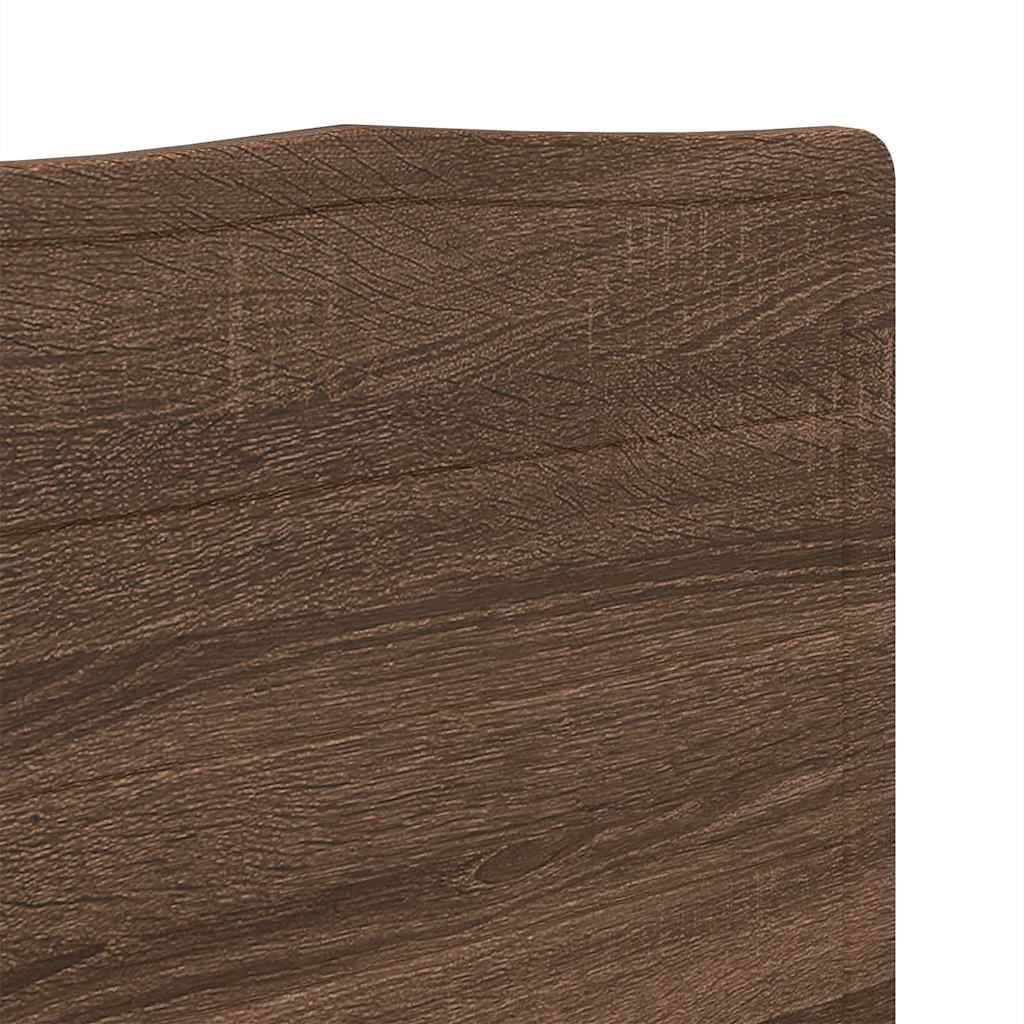 Testiera-Testata-Testiera Decorativa Rovere Marrone 150 cm Legno multistrato 473247