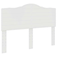 Testiera-Testata-Testiera Decorativa Bianco Lucido 140 cm Legno multistrato 772874