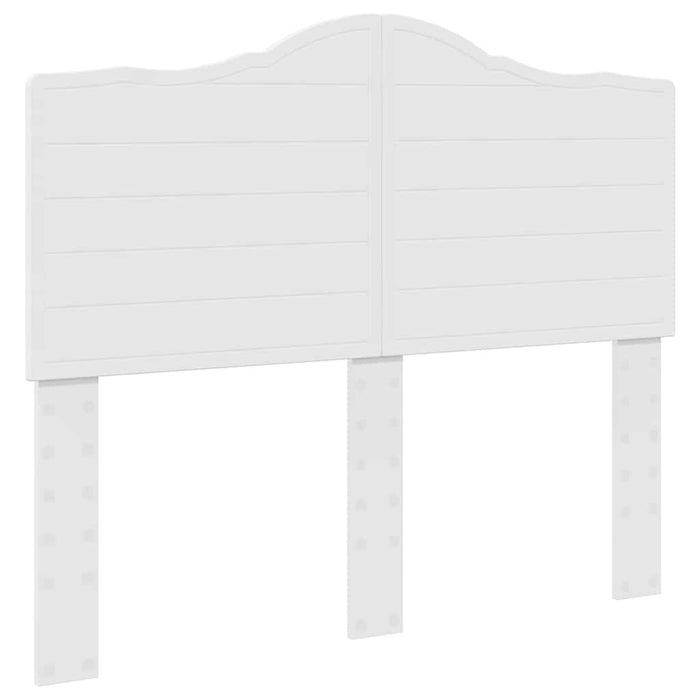 Testiera-Testata-Testiera Decorativa Bianco Lucido 135 cm Legno multistrato 519418