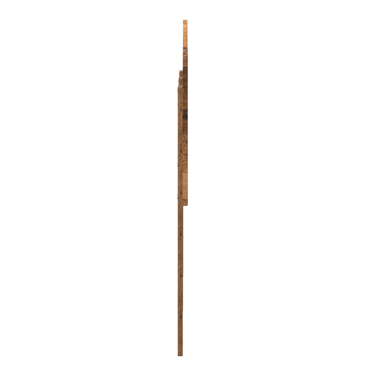 Testiera con testiera Legno vecchio 120 cm Legno multistrato 888031